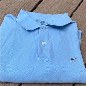 Light blue polo